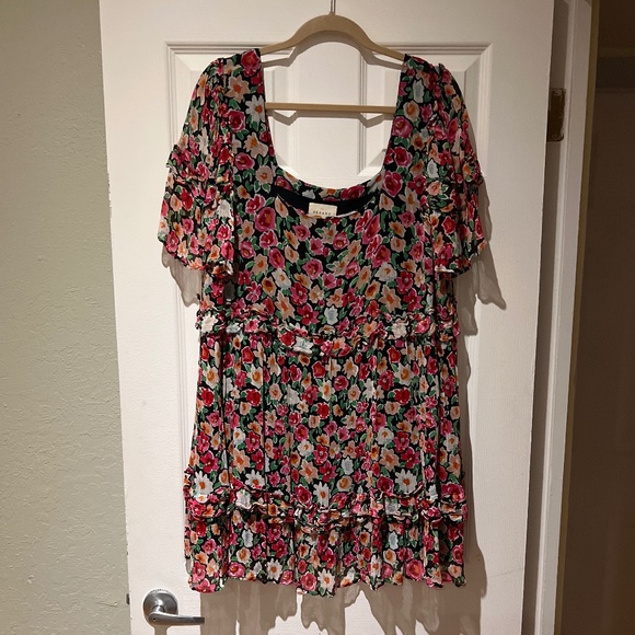 Sézane Coline Background Flowers Dress - Picture 4 of 9